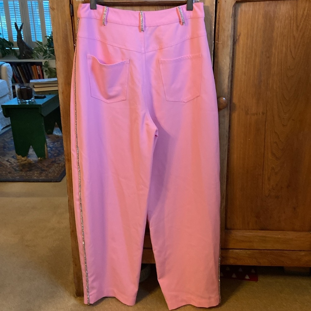 LPA/Revolve Rhinestone Trim Pants - Picture 2 of 6